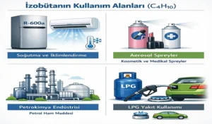 İzobütan uygulaması